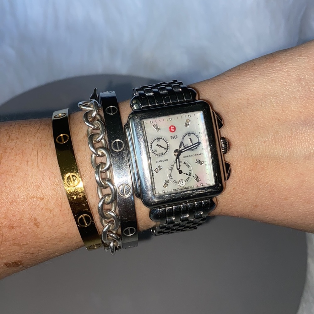Michele Deco Day Diamond Watch - Picture 5 of 12
